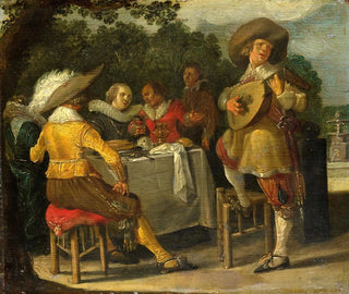Dirck Hals - An Outdoor Party.webp