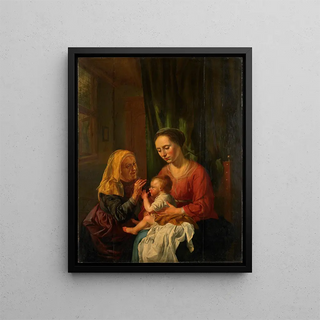 Dirck van Hoogstraten - Virgin and Child with St Anne.webp