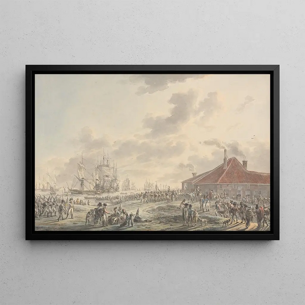 Dirk Langendijk - British Troops Disembarking.webp