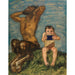 Maalauksen jäljennös Dissonanz - Franz von Stuck