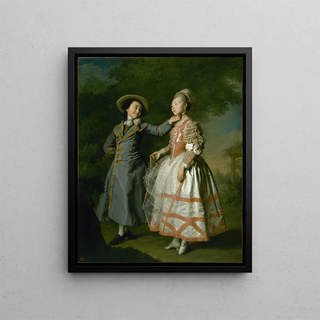 Dmitry Levitsky - Portrait Of Ekaterina Khruschova And Ekaterina Khovanskaya.webp