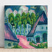 Maalauksen jäljennös Domaine de Staberhof III - Ernst Ludwig Kirchner