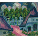 Maalauksen jäljennös Domaine de Staberhof III - Ernst Ludwig Kirchner