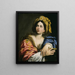 Une Sibylle - Domenichino — kehystetty taideteos seinällä