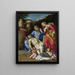 La Lamentation - Domenichino — kehystetty taideteos seinällä