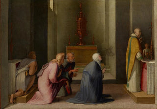 Domenico Beccafumi - The Miraculous Communion of Saint Catherine of Siena.webp