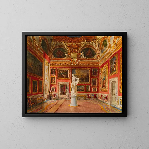 Salle de Jupiter au palais Pitti de Florence - Domenico Caligo — kehystetty taideteos seinällä