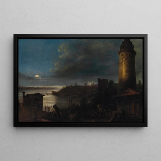 Dominik Kottulla - The Bosphorus by moonlight.webp