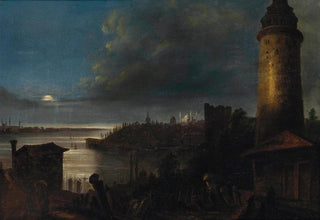 Dominik Kottulla - The Bosphorus by moonlight.webp