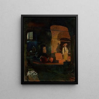 Dominik Skuteck - At a Forge in a Copper Smithy.webp