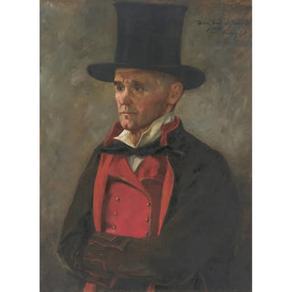 Dora ArndRaschid - Portrait of a Man from the Black Forest Wearing a Top Hat.webp