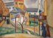 Rue de Village Parfois en Hiver - Dora Bromberger — näkymä teoksesta