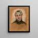 Harriet Elizabeth Beecher Stowe - Dora Wheeler Keith — kehystetty taideteos seinällä