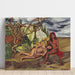 Maalauksen jäljennös Dos Desnudos en el Bosque (La Tierra Misma) - Frida Kahlo