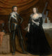 Frederik Hendrik 1584-1647 ja Amalia de Solms-Braunfels 1602-1675 - Gérard van Honthorst — näkymä teoksesta
