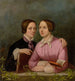 Double portrait des nièces Bardua - Caroline Bardua — näkymä teoksesta