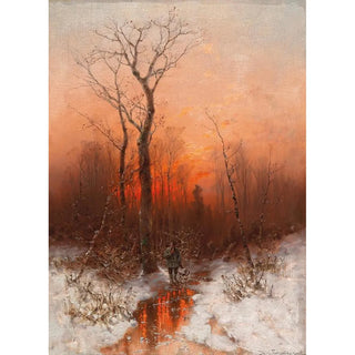 Dsir Thomassin - Returning Home At Sunset.webp