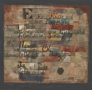 Du Cantique des cantiques Version II - Paul Klee