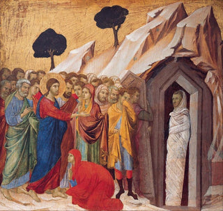 Duccio di Buoninsegna - The Raising of Lazarus.webp