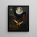 Portrait of Aefge Gijbland 1581-1625 - Hollannin koulu — kehystetty taideteos seinällä