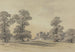 Windsorin linnan maalaus huhtikuu 1850 - E. J. Stanley — näkymä teoksesta