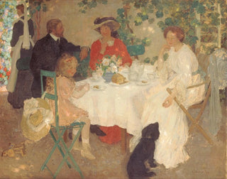 En plein air - E. Phillips Fox — näkymä teoksesta