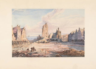 E Tatin - Arras La petite place lhtel de ville et le beffroi.webp
