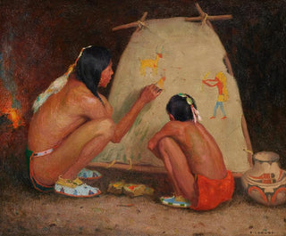 Eanger Irving Couse - Indian Painter.webp