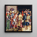 Ecce Homo - Hans Holbein le Jeune — kehystetty taideteos seinällä