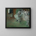 Tanssijoiden ryhmä - Edgar Degas — kehystetty taideteos seinällä