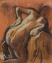 Après le bain femme s'essuyant (Case Conflict) - Edgar Degas — näkymä teoksesta
