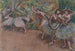 Balletkohtausmaalaus - Edgar Degas — näkymä teoksesta