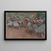 Balletkohtausmaalaus - Edgar Degas — kehystetty taideteos seinällä