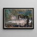 Balletmaalaus Pariisin oopperassa - Edgar Degas — kehystetty taideteos seinällä