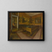 Biljardisali MnilHubert - Edgar Degas — kehystetty taideteos seinällä