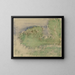 Cap Ferrat - Edgar Degas — kehystetty taideteos seinällä