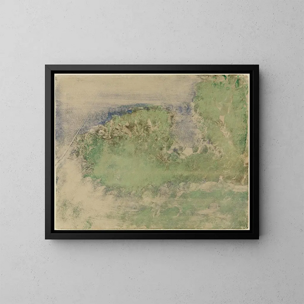 Cap Ferrat - Edgar Degas — kehystetty taideteos seinällä