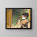 Kahvilakonsertin laulajasta - Edgar Degas — kehystetty taideteos seinällä