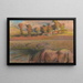 Edgar Degas — kehystetty taideteos seinällä