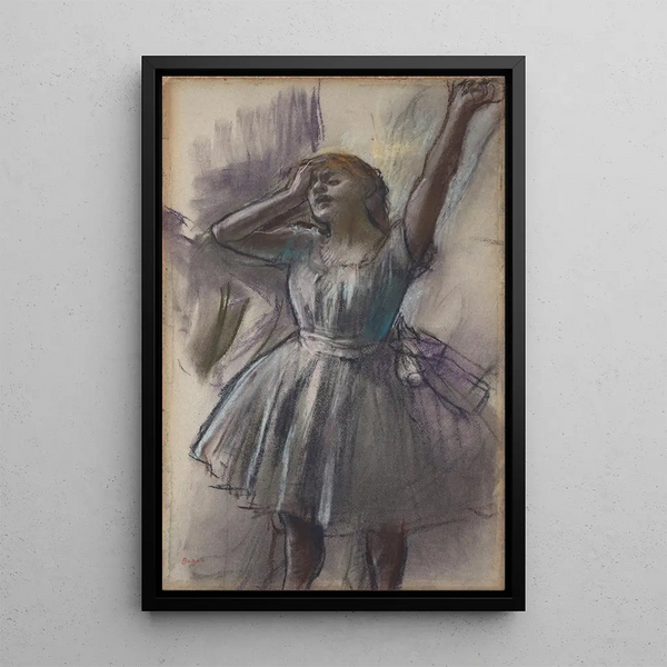 Edgar Degas — kehystetty taideteos seinällä