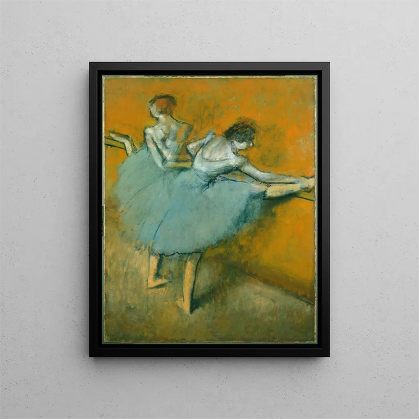 Tanssijat tangolla - Edgar Degas — kehystetty taideteos seinällä