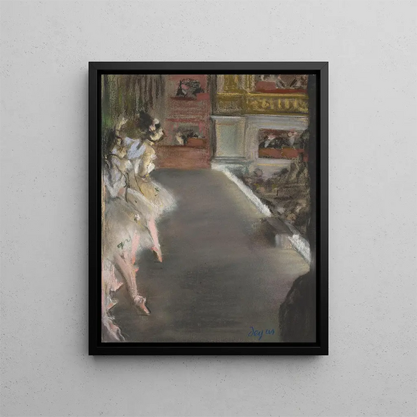 Danseurs au vieil opéra - Edgar Degas — kehystetty taideteos seinällä