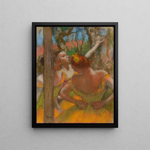 Tanssijat - Edgar Degas — kehystetty taideteos seinällä