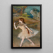 Tanssija - Edgar Degas — kehystetty taideteos seinällä