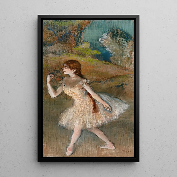 Tanssija - Edgar Degas — kehystetty taideteos seinällä