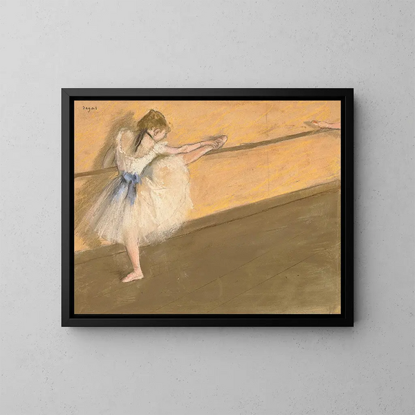 Tanssija tangolla - Edgar Degas — kehystetty taideteos seinällä