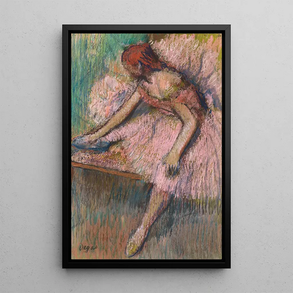 Edgar Degas — kehystetty taideteos seinällä