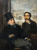 Degas ja Évariste de Valernes - Edgar Degas — näkymä teoksesta