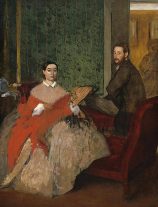 Edgar Degas - Edmondo and Thrse Morbilli.webp