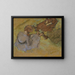 Femmes assises sur l'herbe - Edgar Degas — kehystetty taideteos seinällä